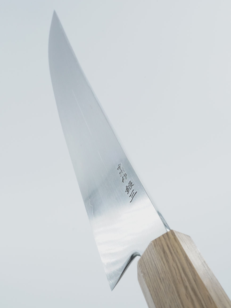 縮圖：高橋楠 一刀齋虎徹 中川作 銀三鋼本霞  330mm 先丸筋引