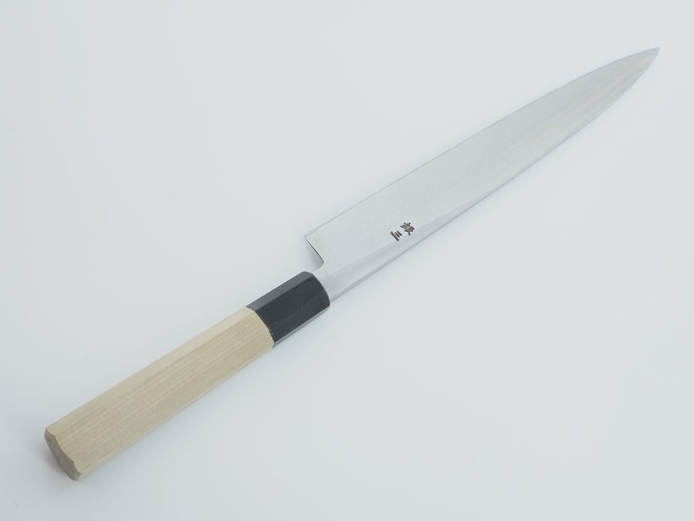 縮圖：高橋楠 一刀齋虎徹作 銀三鋼 240mm 正夫柳刃