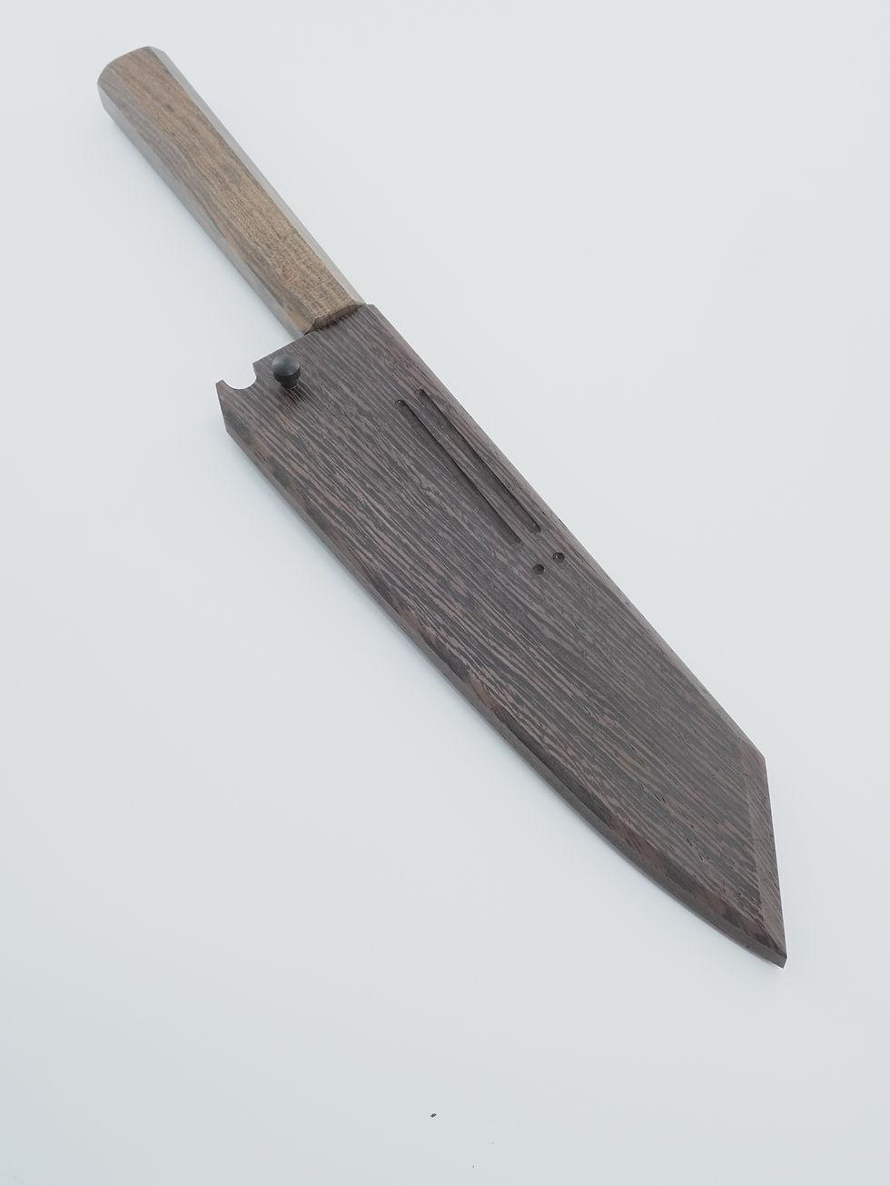 縮圖：二唐刃物 槌目SG2粉末鋼 210mm 切付牛刀