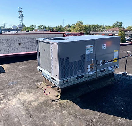 Rooftop HVAC Installation
