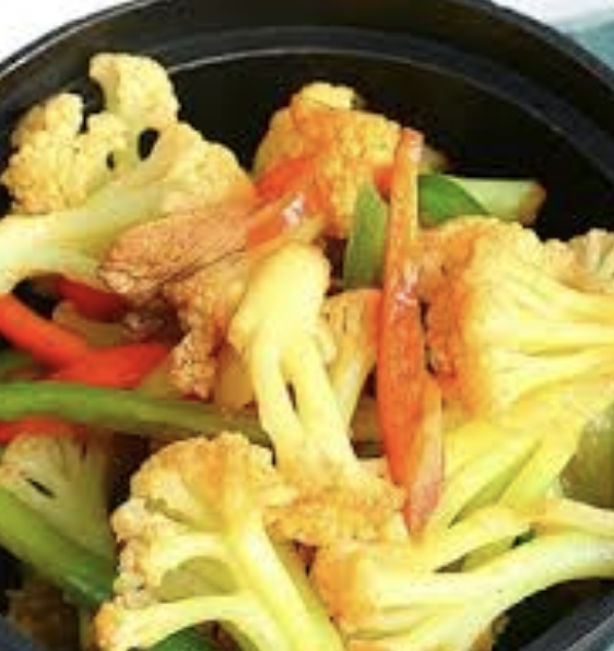 Arranged Food and Objects