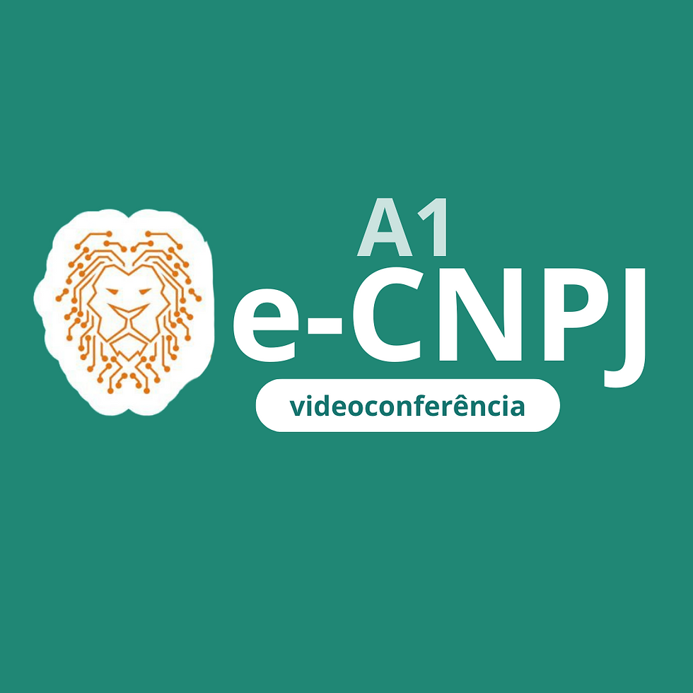 Certificado Digital PJ A1 - videoconferência