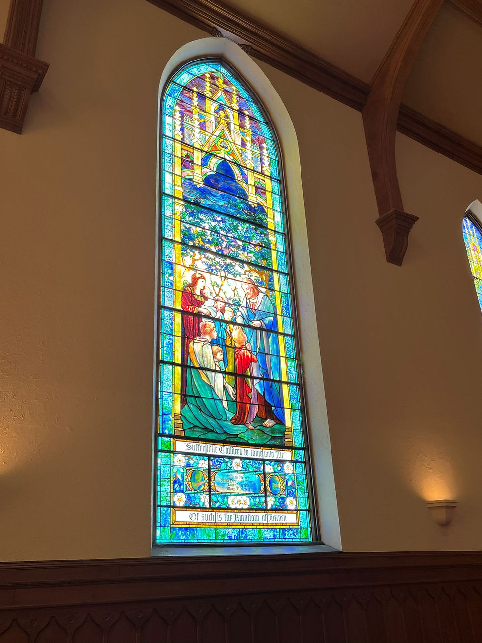 Immanuel Pres stained glass