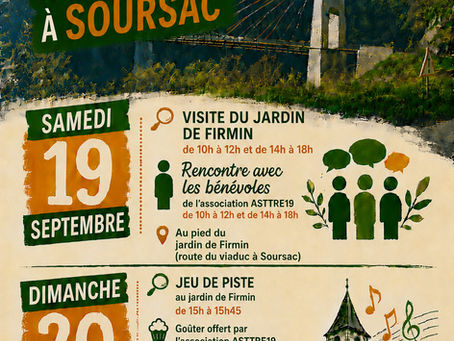 LES JOURNEES DU PATRIMOINE LES 19 ET 20 SEPTEMBRE