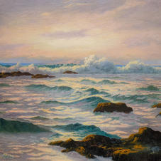 Breakers at Sunset
