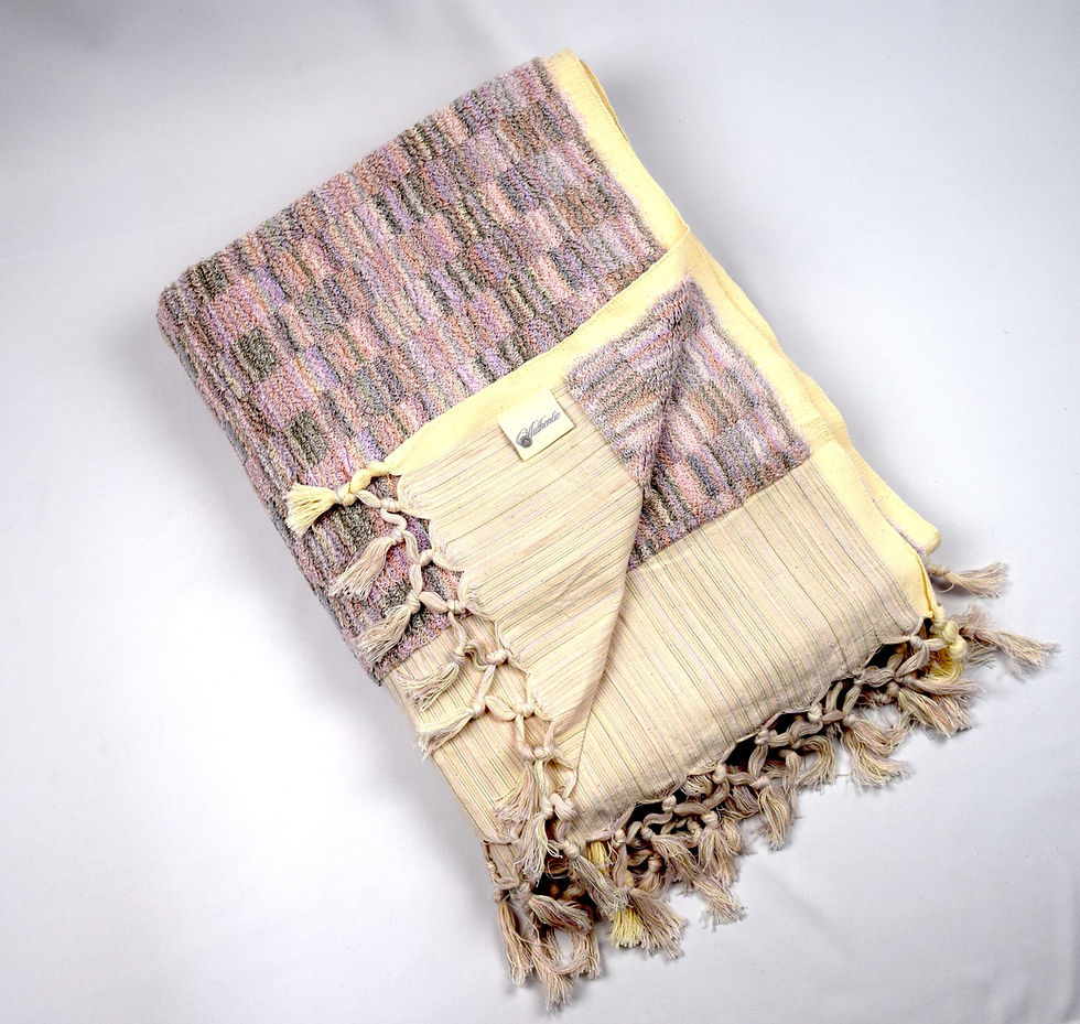 Thumbnail: Montey - organic cotton extra large beach loop towel