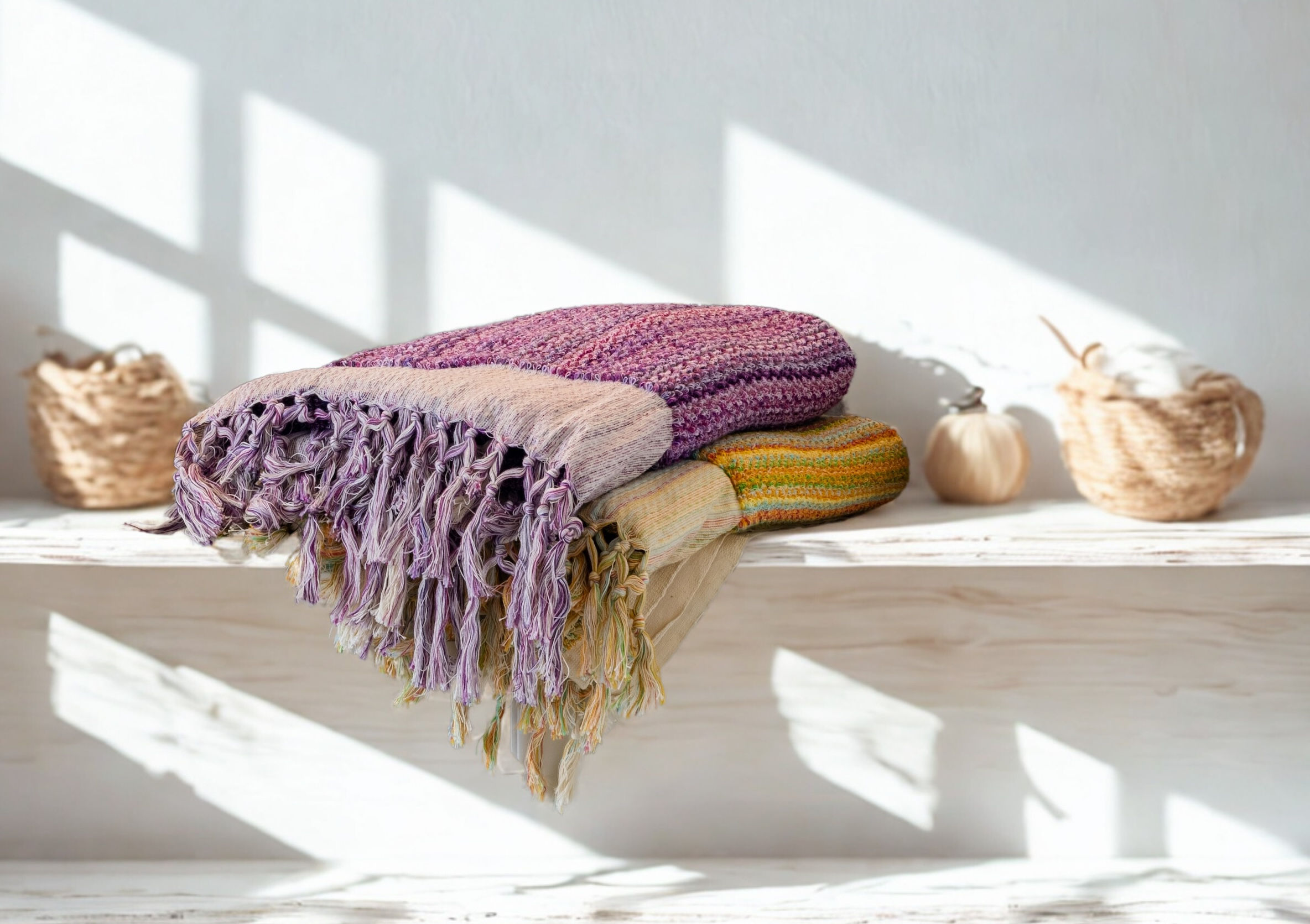 Montey - organic cotton extra large beach loop towel