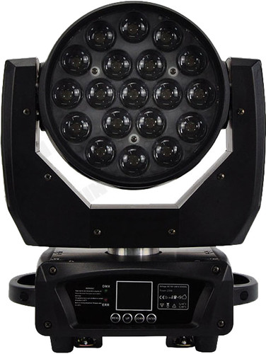 週末限定特価❗️Moving Wash 19×15w 【ムービングライト】 19x15W LED RGBW Wash Zoomムービングライト｜舞台照明機材販売・LED