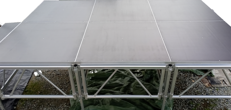 サムネイル： 軽量アルミトラス仮設ステージ