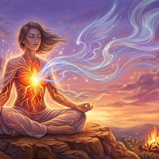 Venus Radiante: El Despertar del Fuego y el Aire