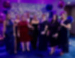 Some of the Sirius Homecare team at a Business Awards evening