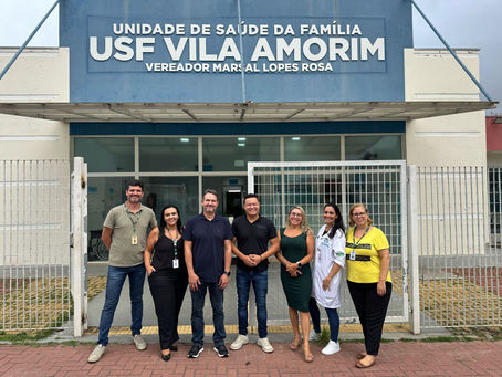 Vereador Marcel da ONG vistoria USF da Vila Amorim