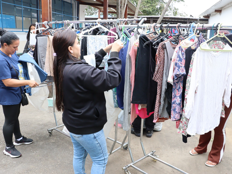 Fundo Social distribui mais de 12 mil peças no 1º Bazar Solidário da Campanha do Agasalho 2026