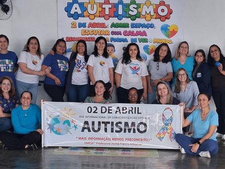 EMESP e Escola Clínica TEA promovem ações em alusão ao Dia Mundial de Conscientização do Autismo
