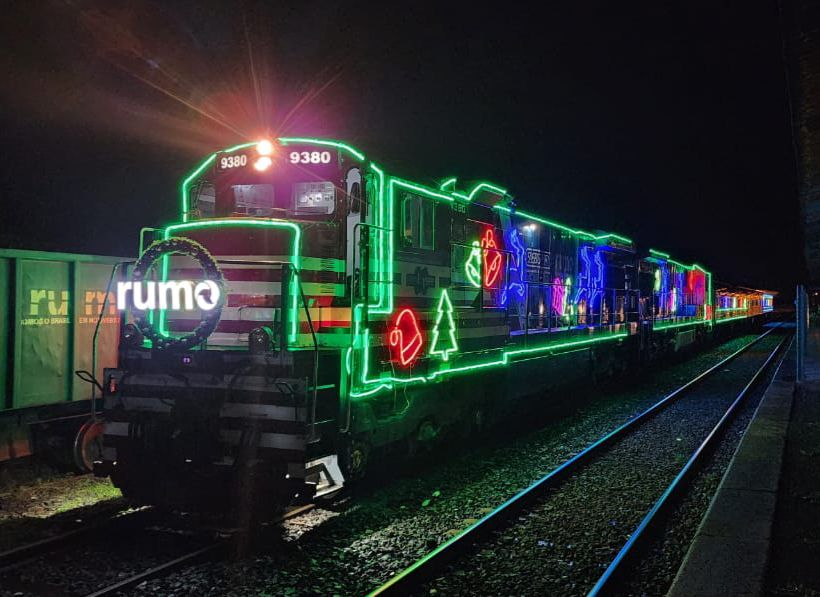 Guararema recebe Trem Iluminado “Rumo ao Natal” com programação gratuita e atração musical