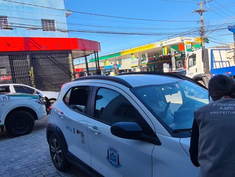 Meio Ambiente apreende caçamba irregular na Vila Urupês