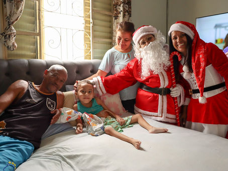 Programa Melhor em Casa realiza piquenique e entrega presentes para pacientes em Itaquá