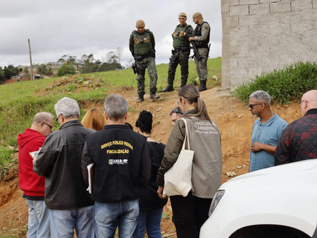 Fiscalização interrompe crimes ambientais nas estradas Odílio Cardoso e Keida Harada