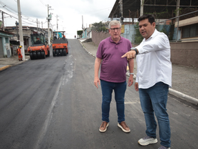 Plano de pavimentação avança por todas as regiões de Suzano no primeiro semestre