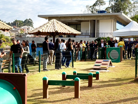 ParCão: Espaço de socialização e bem-estar animal é entregue no Parque dos Ipês em Arujá