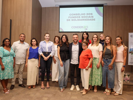 Mila Boigues, do Fundo Social de Itaquá, toma posse como coordenadora do Conselho dos Fundos Sociais do Condemat+