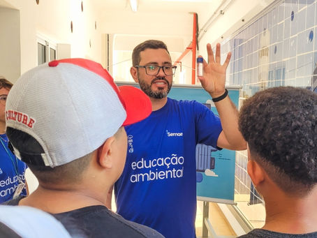 Semae de Portas Abertas: alunos de escola estadual visitam Estação de Tratamento de Água