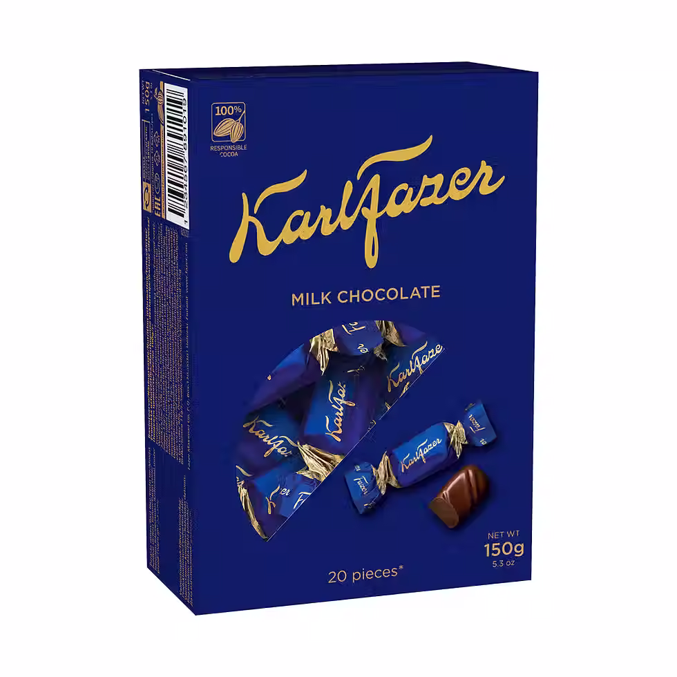 Karl Fazer Milk Chocolate Box