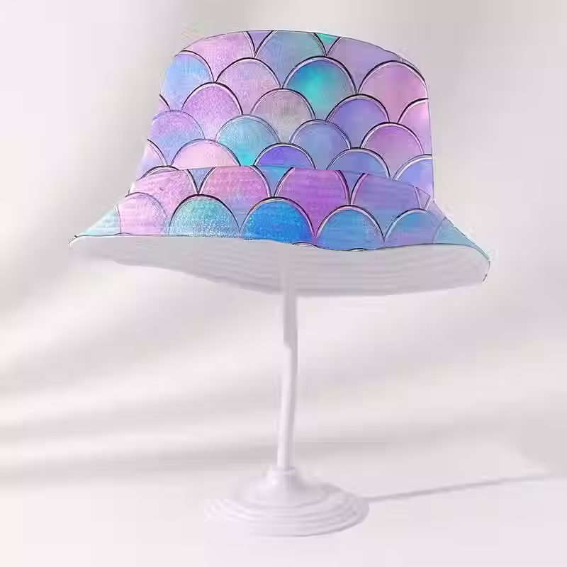 Mermaid Scale Bucket Hat