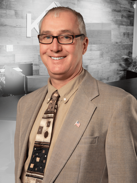 Professional headshot of Joe Benedict, Community Association Manager III at KS Management Services.