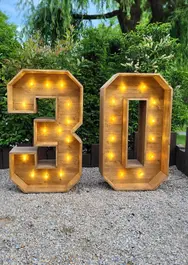 Location chiffre geant anniversaire 30 ans | Little Wood Annecy