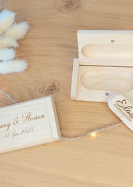 Clé USB en bois à personnaliser | Little Wood Annecy