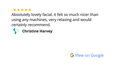 Five star Google review