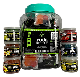 25mg delta-8 4 pack FUUL BETTER gummies.