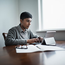 Student Doing Homework