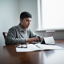 Student Doing Homework