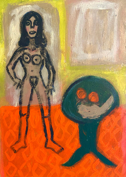 NUDE WITH ORANGES