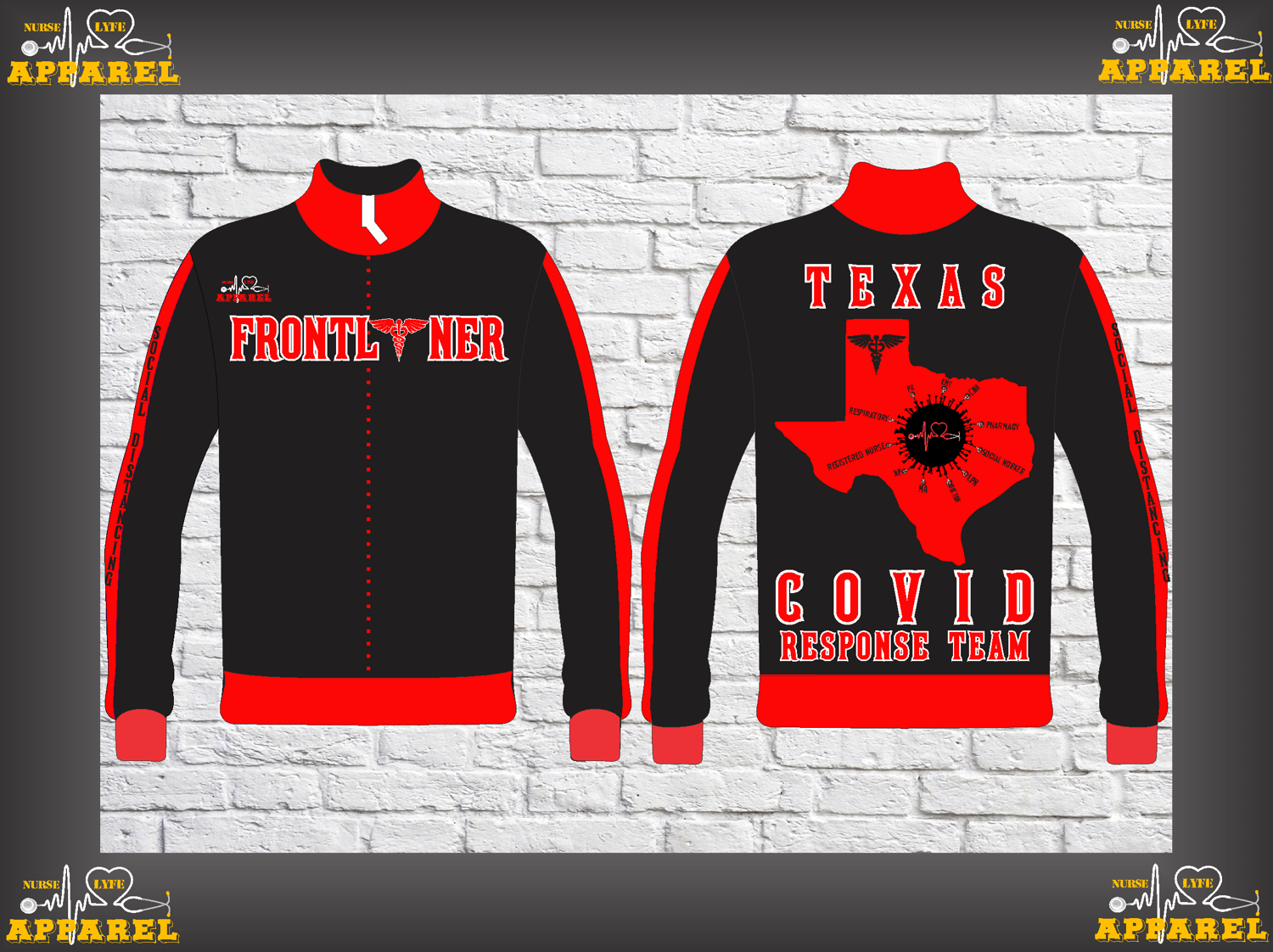 Black and Red Track Jacket 100% polyester with Full sublimation