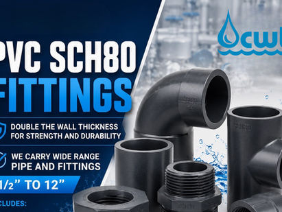 Quality PVC SCH80 Fittings Available at Caribbean Water Treatment
