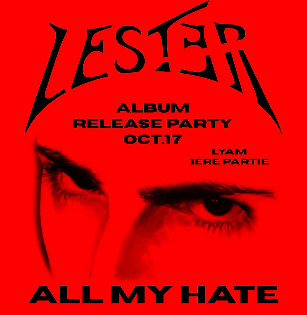 Ven. 17/10 LESTER RELEASE PARTY