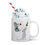Thumbnail: Christmas Rats White glossy mug
