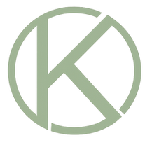 Kallista Osteopathy logo green circle K