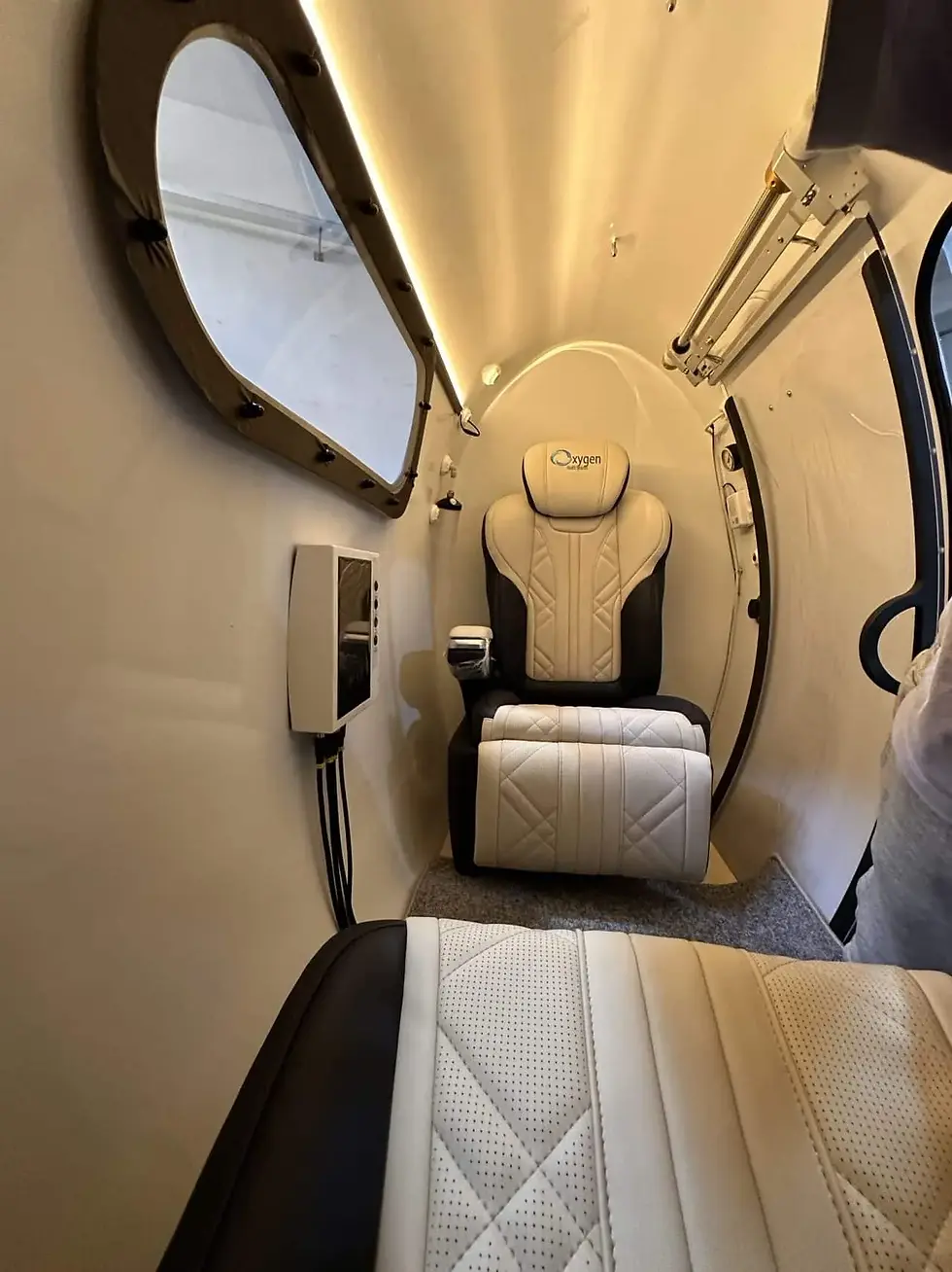 Thumbnail: 40″D 2.0 ATA Multiplace Hard Shell Oxygen Chamber