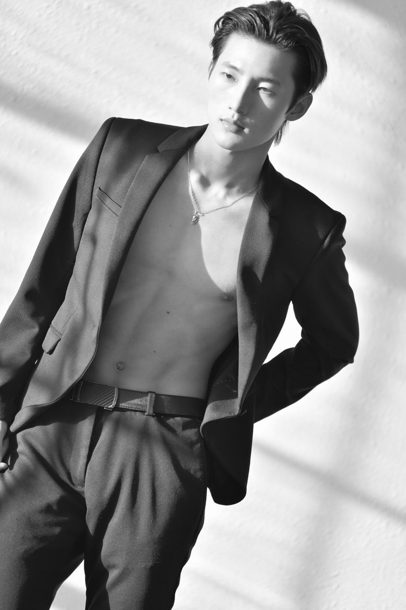 촉망받는 한인 2세 신인 모델 라이언 송씨. [포토제닉스 미디어 제공]