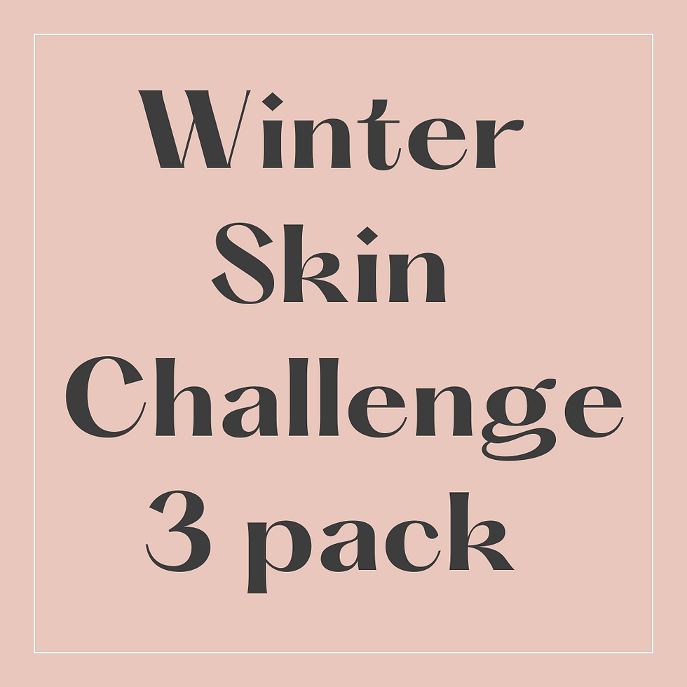 Winter Skin Challenge X 3 Treatments