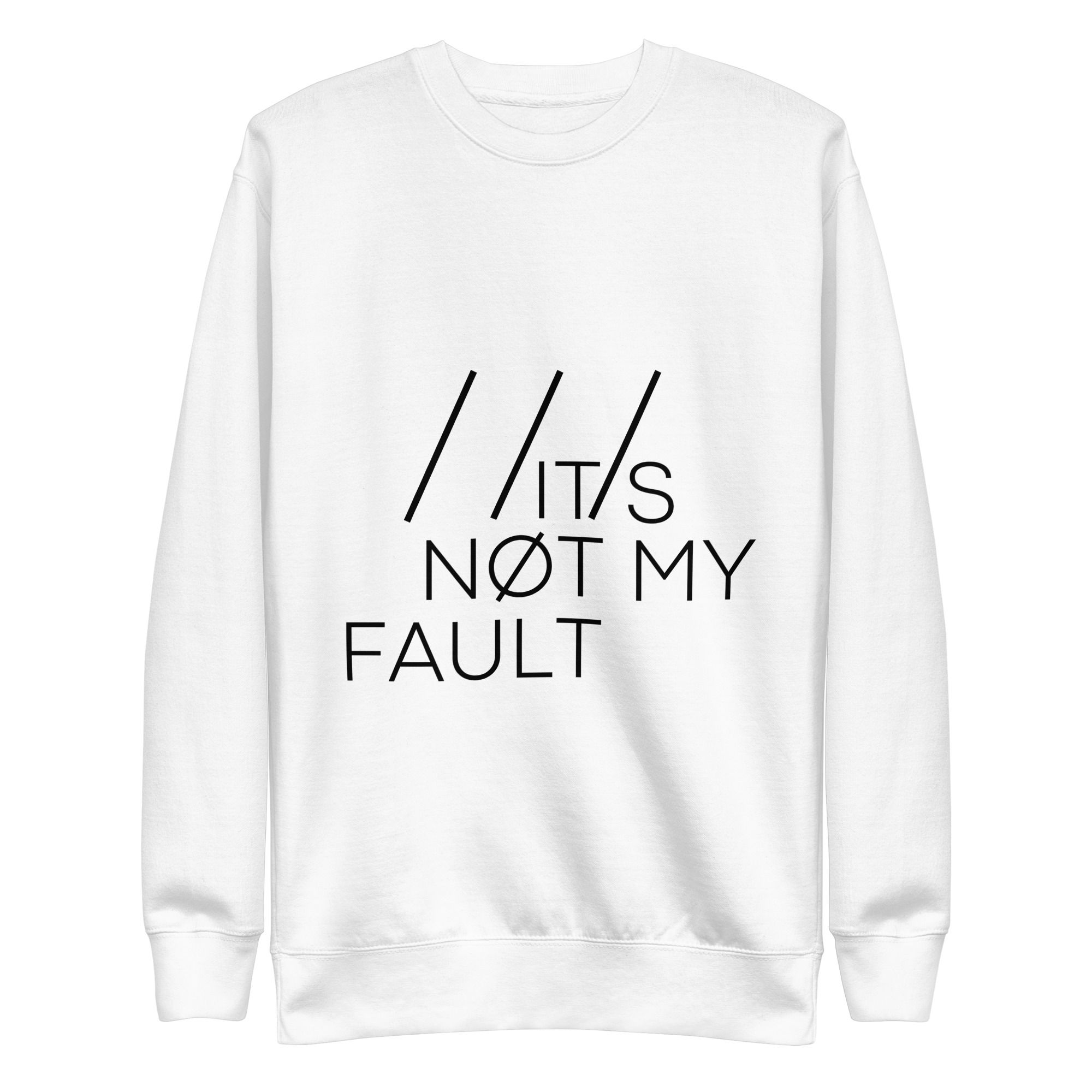 INMF black logo Unisex Premium Sweatshirt