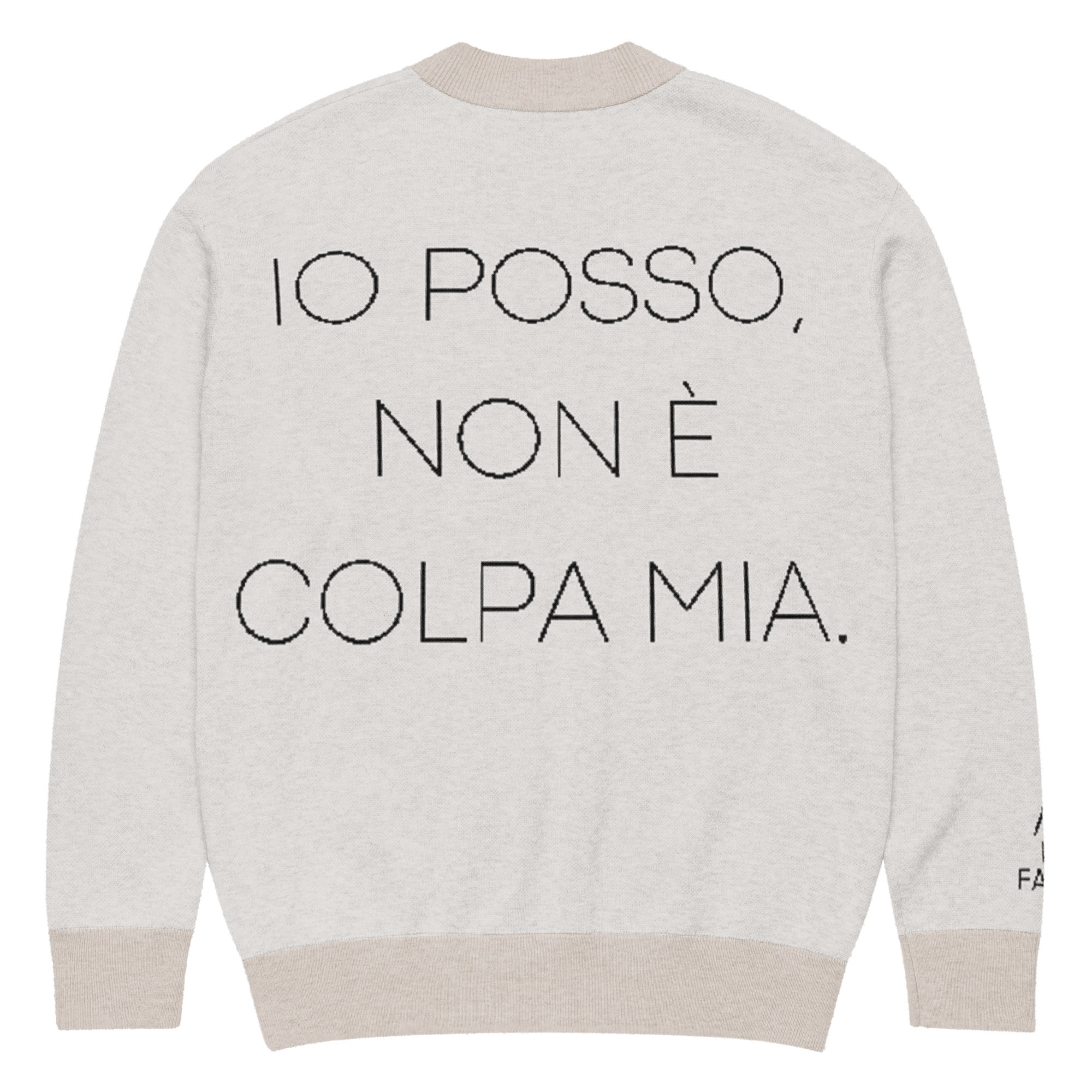 Io posso INMF Knitted cardigan
