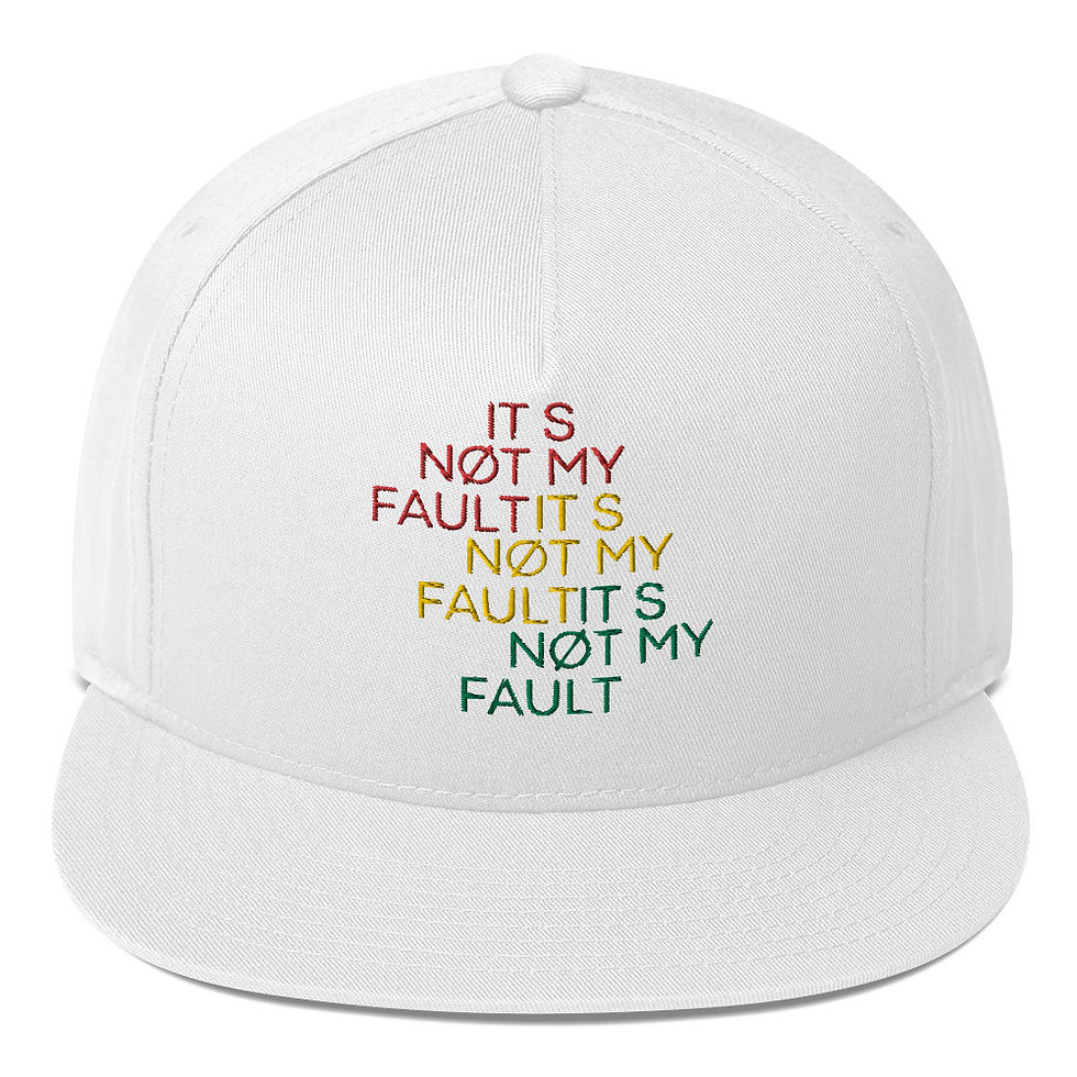 INMF ryg logo Flat Bill Cap