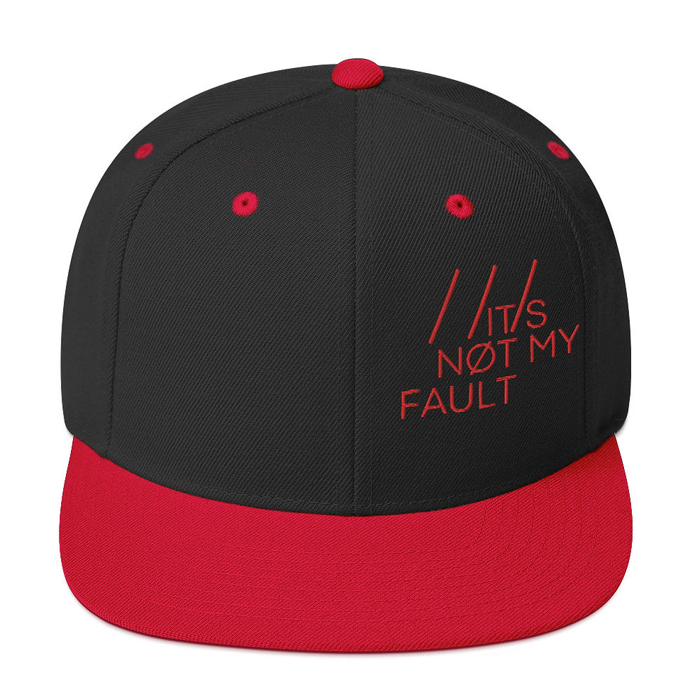 INMF Red Snapback Hat