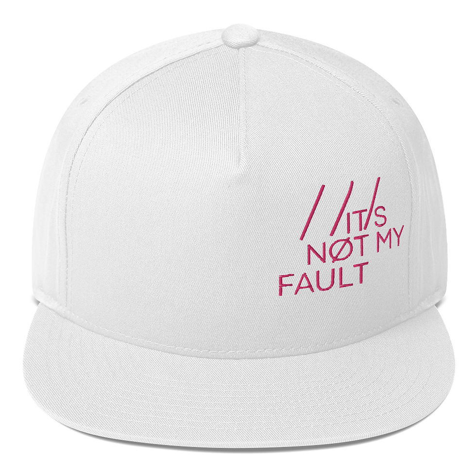 INMF Pink Flat Bill Cap