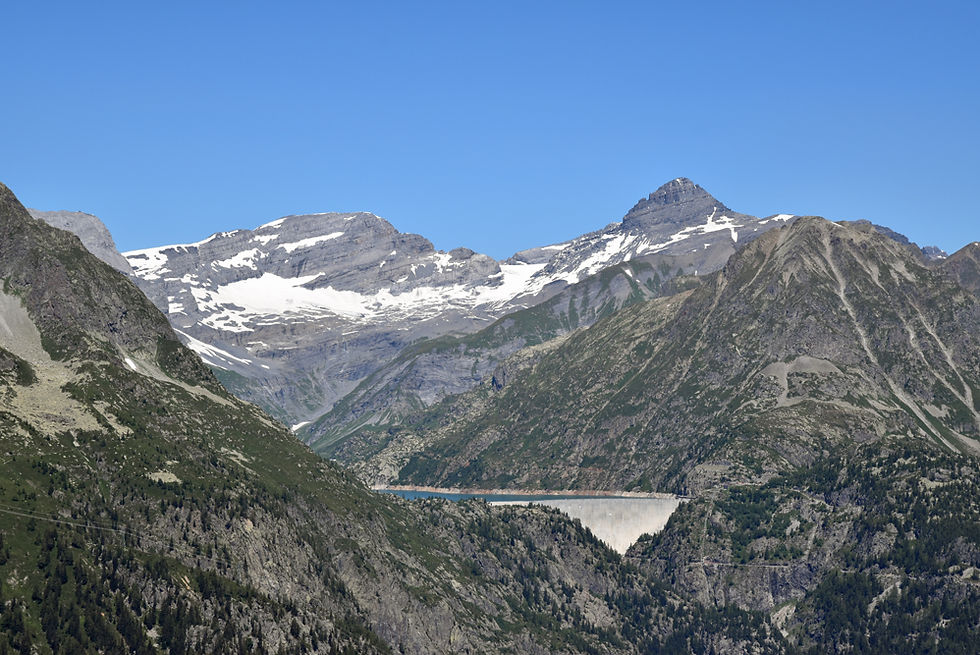 Chamonix - Aiguillette des Posettes - Barrage Emosson